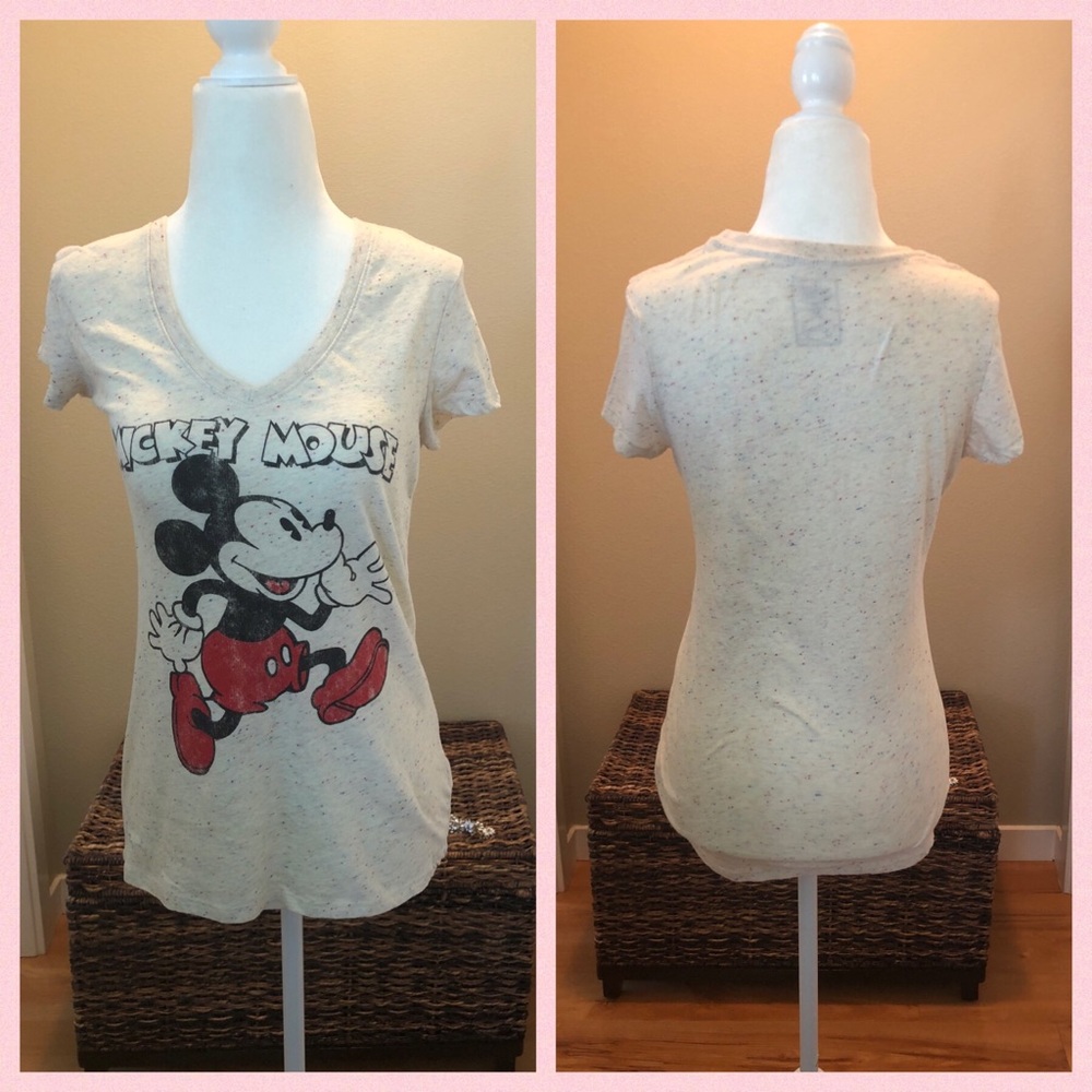 New distressed Mickey Mouse T-shirt size Small